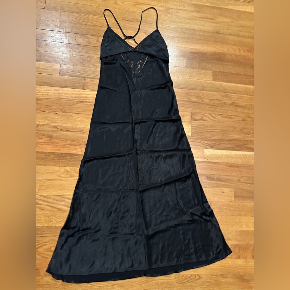 Zara Black Backless Dress